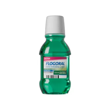 Flogoral Colut&oacute;rio Sabor Menta com 150ml