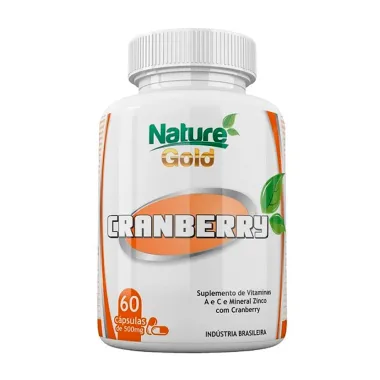 Cranberry Nature Gold 500mg 60 Cápsulas