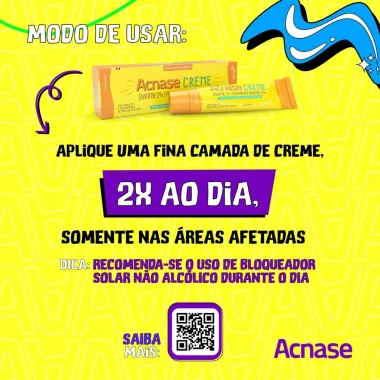 Acnase Creme com 25g