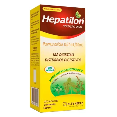 Hepatilon Solu&ccedil;&atilde;o Oral com 150ml