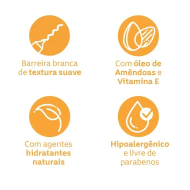 Hipoglós Amêndoas Creme Preventivo de Assaduras 40g