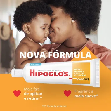 Hipoglos Amêndoas Pomada Contra Assaduras 80g