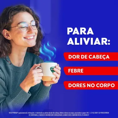 Vick Pyrena Sabor Canela e Ma&ccedil;&atilde; Envelope 5g