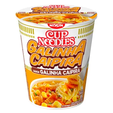 Macarrão Instantâneo Cup Noodles Sabor Galinha Caipira 69g