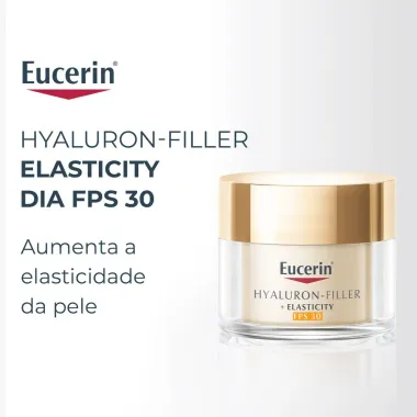 Eucerin Hyaluron-Filler Elasticity Dia FPS 30 Creme Facial Anti-idade 50ml