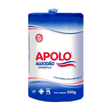 Algodão Apolo Hidrófilo 500g