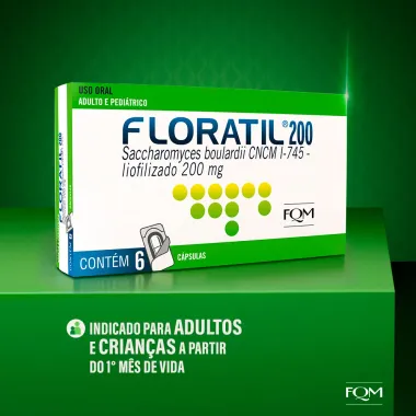 Floratil 6 Cápsulas