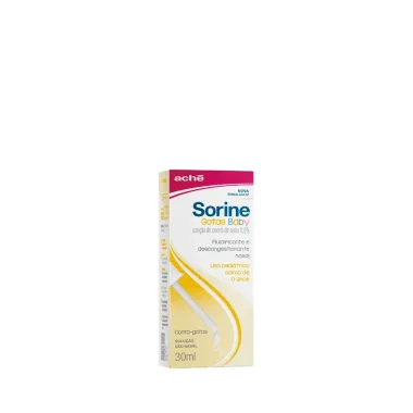 Sorine Solução Nasal Infantil Gotas com 30ml