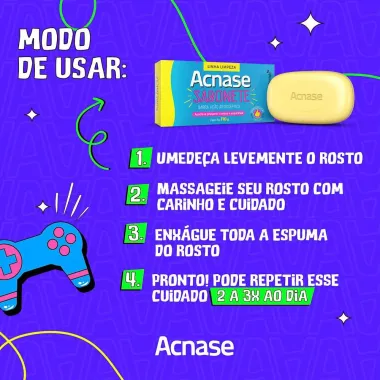 Sabonete Acnase com 110g