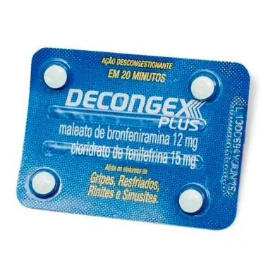 Decongex Plus com 4 Comprimidos