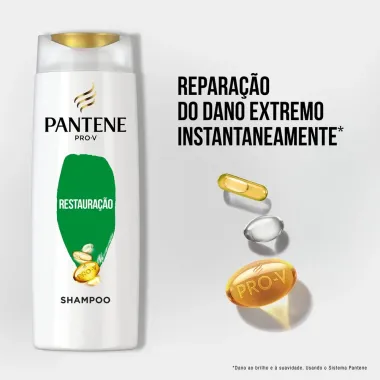 Shampoo Pantene Restaura&ccedil;&atilde;o 400ml