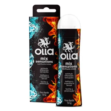 Gel Lubrificante Olla Mix Sensation 50g
