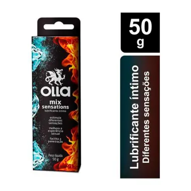 Gel Lubrificante Olla Mix Sensation 50g