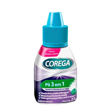 Corega Pó Fixador de Dentadura 22g