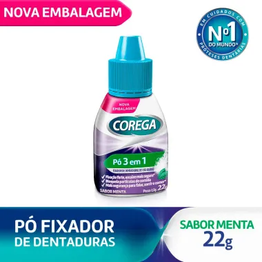 Corega Pó Fixador de Dentadura 22g