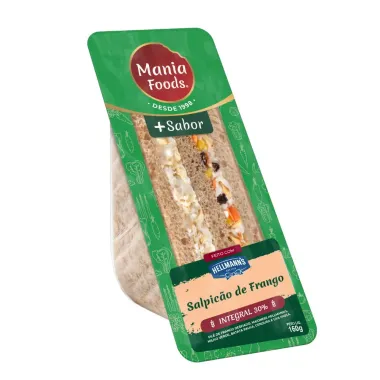 Sandu&iacute;che Mania Lanches Natural Light Salpic&atilde;o