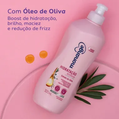 Creme para Pentear Monange Hidratação Intensiva 300ml