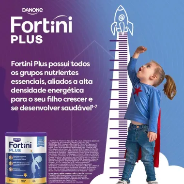 Fortini Plus Baunilha Suplemento Infantil 400g