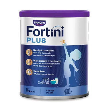Fortini Plus Sem Sabor Suplemento Infantil 400g