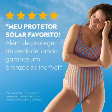 Protetor Solar Nivea Sun Protect & Bronze FPS 30 Lo&ccedil;&atilde;o 125ml