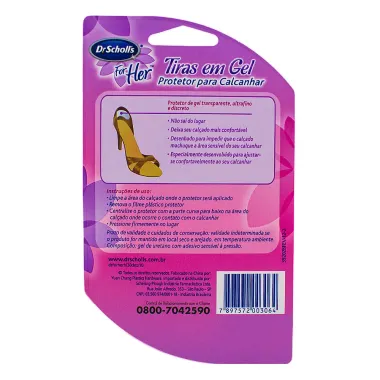 Protetor para Calcanhar Dr Scholls For Her com 1 Par