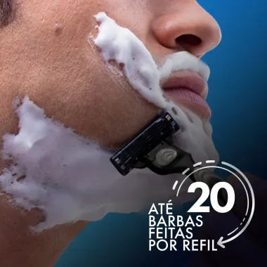 Aparelho de Barbear Gillette Mach3 Regular + 1 Carga