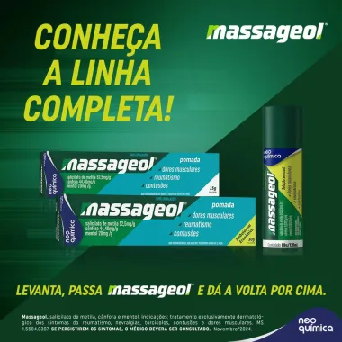 Massageol Pomada com 15g