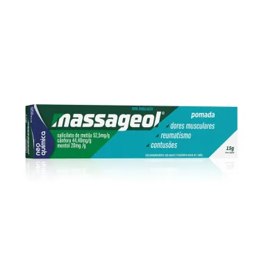 Massageol Pomada com 15g