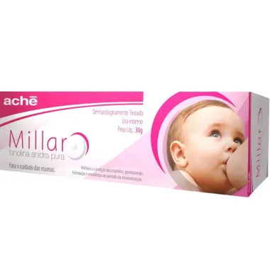Millar Creme Hidratante para Seios Pomada com 30g