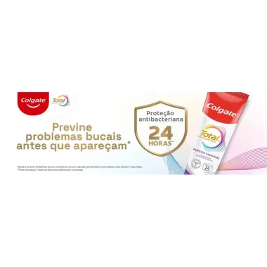 Creme Dental Colgate Total Prevenção Ativa Gengiva Reforçada 140g