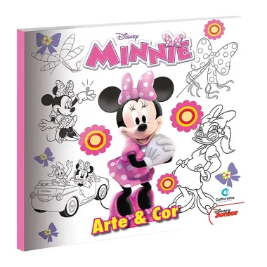 Livro Arte e Cor Minnie Disney Culturama