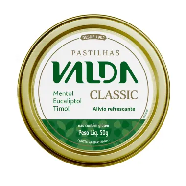 Pastilha Valda Classic 50g