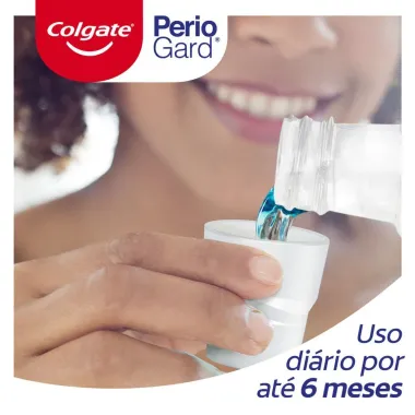 Enxaguante Bucal Colgate PerioGard Uso Di&aacute;rio Sem &Aacute;lcool 500ml