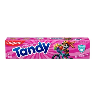 Creme Dental Infantil com Fl&uacute;or Colgate Tandy Tutti Frutti 50g