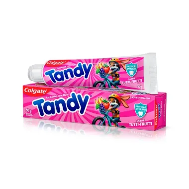 Creme Dental Infantil com Fl&uacute;or Colgate Tandy Tutti Frutti 50g