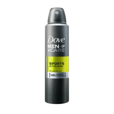 Desodorante Dove Men + Care Sports Active+Fresh Aerosol Antitranspirante 48h com 150ml