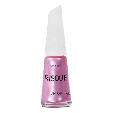 Esmalte Risqué Cor Mini Saia Cintilante com 8ml