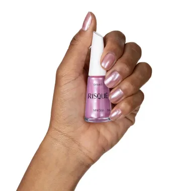 Esmalte Risqué Cor Mini Saia Cintilante com 8ml