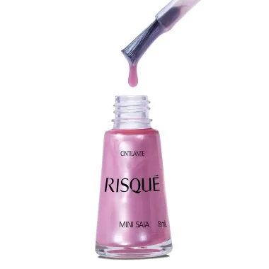 Esmalte Risqué Cor Mini Saia Cintilante com 8ml