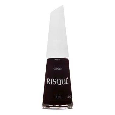 Esmalte Risqué Vermelho Cremoso Rebu 8ml