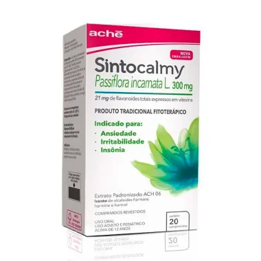 Sintocalmy 300mg com 20 Comprimidos