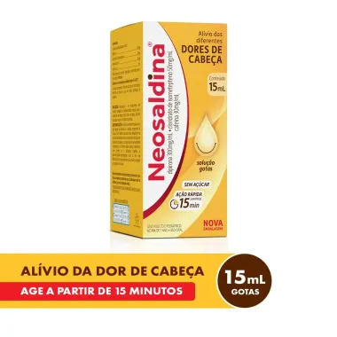 Neosaldina Gotas com 15ml