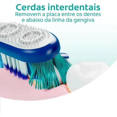 Escova Dental Colgate 360&deg; Macia Cores Sortidas 2 Unidades