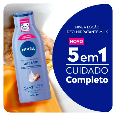 Loção Nivea Soft Milk_4