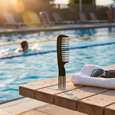 Pente de Cabelo Zalike Jacar&eacute; Dentes Serrilhado 107 Cores Sortidas 1 Unidade