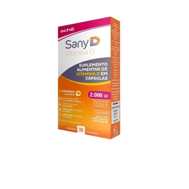 Sany D 2.000UI com 30 Cápsulas Moles