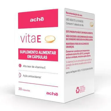 Vita E 400mg com 30 Cápsulas