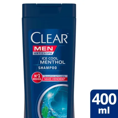 Shampoo Clear Men Ice Cool Menthol 400ml