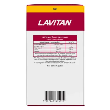 Lavitan Cranberry com 30 Cápsulas