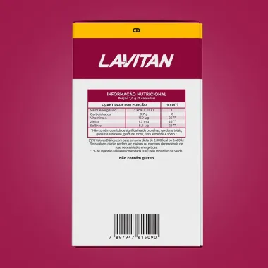 Lavitan Cranberry com 30 Cápsulas